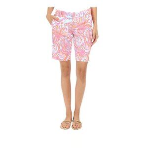 Lilly Pulitzer Pink Pout Too Much Bubbly Chipper Shorts Size 2 - 47720